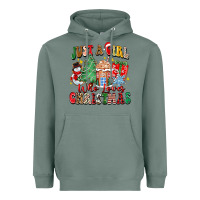 Sage just a girl who loves christmas Heavyweight Hoodie - Zillion Design Studio