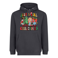 Smoke just a girl who loves christmas Heavyweight Hoodie - Zillion Design Studio