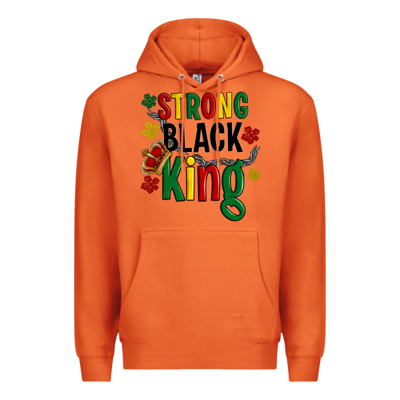 Strong Black King Premium Hoodie by Artiststas | Teevron