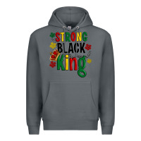 Rock strong black king Premium Hoodie - Artiststas