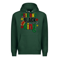 Sports Green strong black king Premium Hoodie - Artiststas
