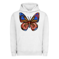 Pigment Lunar Rock 4th of july butterfly Urban Hoodie - BundleAndBundleShop