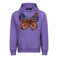 Tulip 4th of july butterfly Urban Hoodie - BundleAndBundleShop