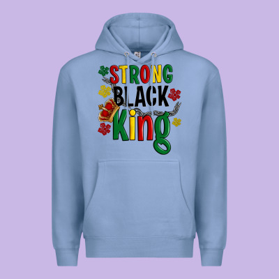 Strong Black King Premium Hoodie Designed By Artiststas