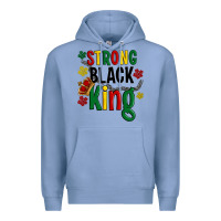Colony Blue strong black king Premium Hoodie - Artiststas