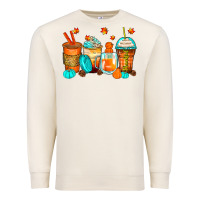 Sandshell thankful coffee cups Premium Sweatshirt - Zillion Design Studio