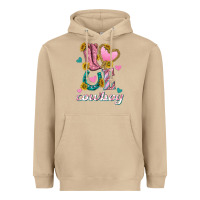 Mushroom love western cowboy Heavyweight Hoodie - texasbilliewilder