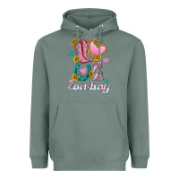 Sage love western cowboy Heavyweight Hoodie - texasbilliewilder