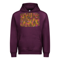 Mauve Wine cinco de mayo leopard glitter Urban Hoodie - Artiststas