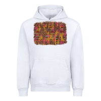 White cinco de mayo leopard glitter Urban Hoodie - Artiststas