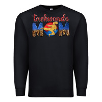 Black taekwondo mom Premium Sweatshirt - texasbilliewilder