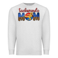 Oatmeal Heather taekwondo mom Premium Sweatshirt - texasbilliewilder