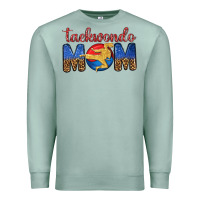 Seafoam taekwondo mom Premium Sweatshirt - texasbilliewilder