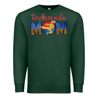 Sports Green taekwondo mom Premium Sweatshirt - texasbilliewilder