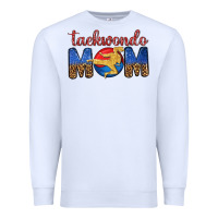 White taekwondo mom Premium Sweatshirt - texasbilliewilder
