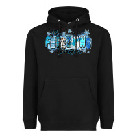 Black it's freezing season Heavyweight Hoodie - Zillion Design Studio