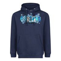 Navy it's freezing season Heavyweight Hoodie - Zillion Design Studio