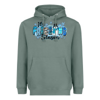 Sage it's freezing season Heavyweight Hoodie - Zillion Design Studio