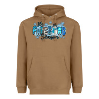 Toasted Coconut it's freezing season Heavyweight Hoodie - Zillion Design Studio
