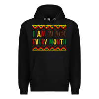 Black i am black every month Premium Hoodie - Artiststas