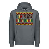Rock i am black every month Premium Hoodie - Artiststas