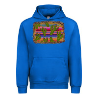 Cobalt cinco de mayo leopard frame Urban Hoodie - Artiststas