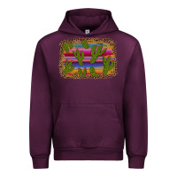 Mauve Wine cinco de mayo leopard frame Urban Hoodie - Artiststas