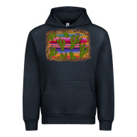 Navy cinco de mayo leopard frame Urban Hoodie - Artiststas