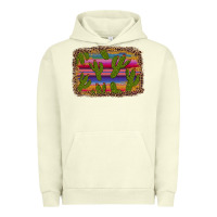 Pigment Pistachio cinco de mayo leopard frame Urban Hoodie - Artiststas