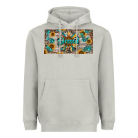 Moon Dust Blessed With Sunflower And Gemstone Heavyweight Hoodie - RanaPortraitStore