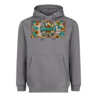 Storm Blessed With Sunflower And Gemstone Heavyweight Hoodie - RanaPortraitStore