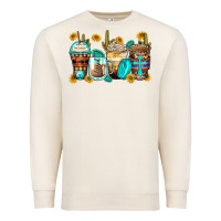 Sandshell blessed coffee cups Premium Sweatshirt - Zillion Design Studio