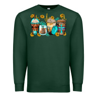 Sports Green blessed coffee cups Premium Sweatshirt - Zillion Design Studio