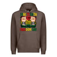 Coffee juneteenth freedom day Premium Hoodie - Artiststas