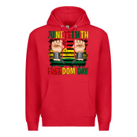 Red juneteenth freedom day Premium Hoodie - Artiststas
