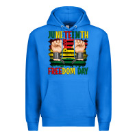 True Royal juneteenth freedom day Premium Hoodie - Artiststas