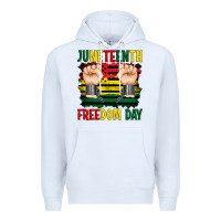 White juneteenth freedom day Premium Hoodie - Artiststas