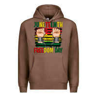 Chestnut juneteenth freedom day Premium Hoodie - Artiststas