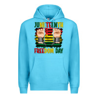 Ocean Blue juneteenth freedom day Premium Hoodie - Artiststas
