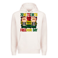 Pale Pink juneteenth freedom day Premium Hoodie - Artiststas