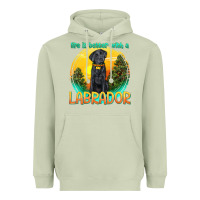 Matcha life is better with a labrador Heavyweight Hoodie - texasbilliewilder