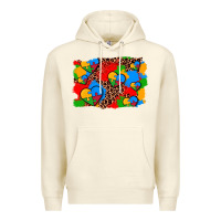 Sandshell autism heart background Premium Hoodie - AdoDesignShop