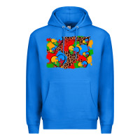 True Royal autism heart background Premium Hoodie - AdoDesignShop