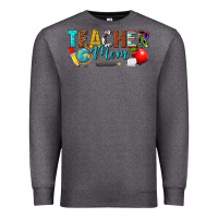 Charcoal Heather teacher mom Premium Sweatshirt - texasbilliewilder