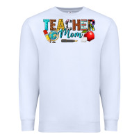 White teacher mom Premium Sweatshirt - texasbilliewilder