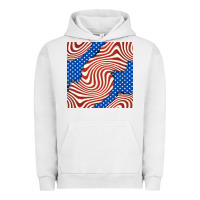Pigment Lunar Rock american flag seamless pattern Urban Hoodie - BundleAndBundleShop