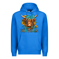 True Royal barn hair don't care long haired cow Premium Hoodie - Jasminsmagicworld