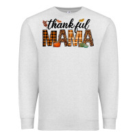 Oatmeal Heather thankful mama Premium Sweatshirt - texasbilliewilder