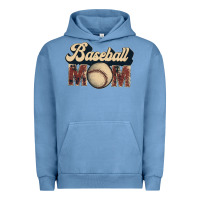 Pigment Pebble Blue baseball mom Urban Hoodie - JahusDesignShop