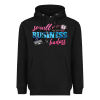 Black small business badass Heavyweight Hoodie - texasbilliewilder